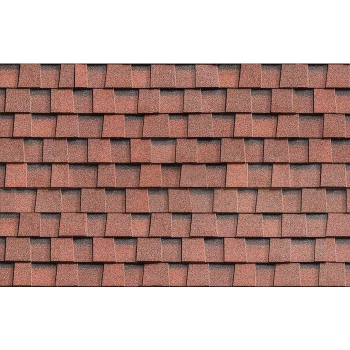 Гибкая черепица многослойная Технониколь Шинглас Ранчо Красный